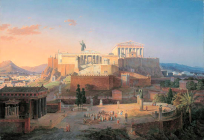 Die AKropolis von Athen